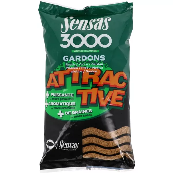 Sensas 3000 Attractive Płoć Zanęta 1kg