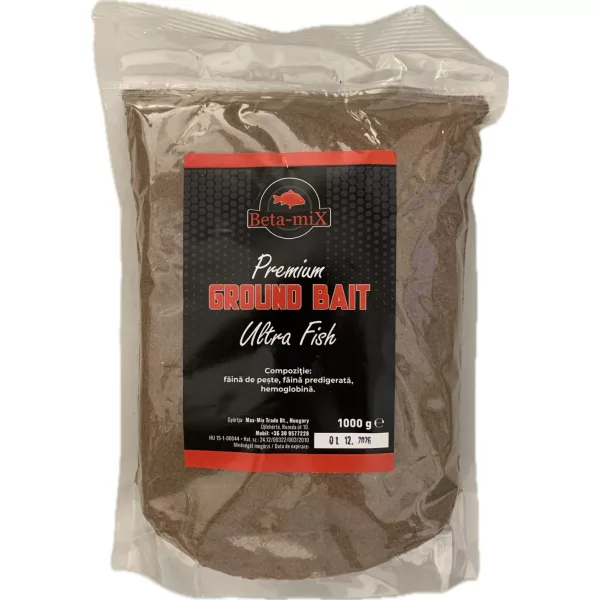 Betamix Zanęta Premium Ultra-Fish Method Mix Rybna 1000gr