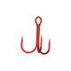 Gamakatsu Preda 13R Treble Hooks Red Potrójny haczyk z oczkiem i zadziorem #4