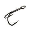 Gamakatsu Preda Double 21 Hooks Black Dwuostrzowy haczyk z oczkiem, z zadziorem #2