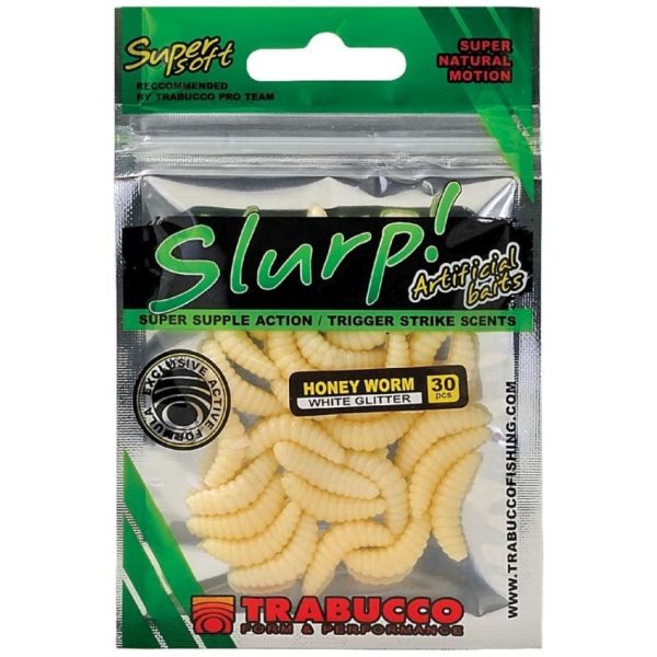 Trabucco Slurp Bait Honey Worm XL Na Sztuczna Larwa Pszczoły 25szt
