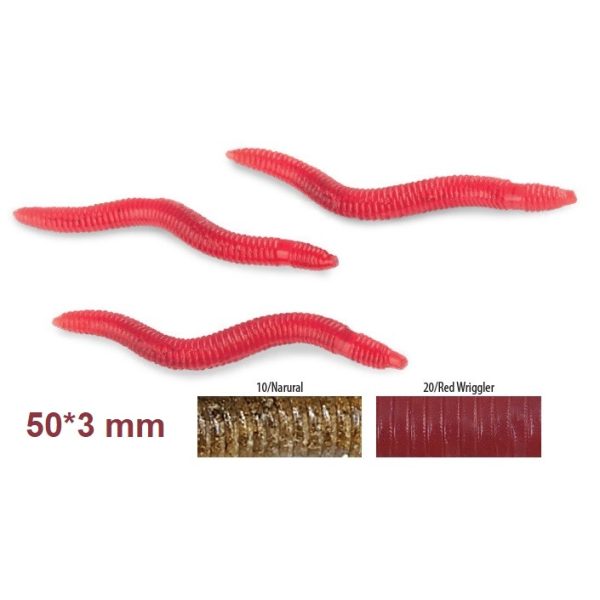 Trabucco Slurp Bait Dżdżownica Red Wiggler 35db Imitacja Dżdżownicy