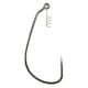 Gamakatsu Worm EWG Hooks Spring Lock Black #4/0 haczyk