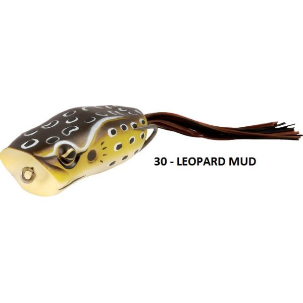 Rapture Popper Frog 6cm 15gr Leopárd Sár Gumibéka