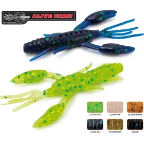   Rapture ULC Alive Craw 5cm 1,8gr Black Miękka Guma Przynęta 12 sztuk