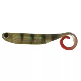   Rapture Power Minnow Curly Tail 7,5cm Perch Műanyag Csali 6db