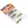 Rapture Power Minnow Set Shad Tail Clear Water 7,5cm 5gr Lágygumi Csali 4db