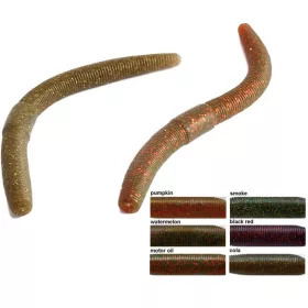  Rapture W. Wacky Worm 12,5cm Motor Oil Przynęta gumowa miękka 10 szt.