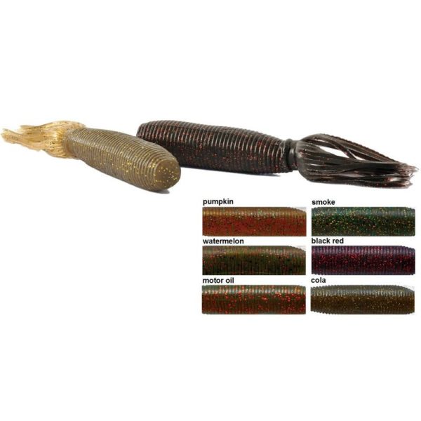 Rapture W. Medusa 10cm Motor Oil Miękka gumowa przynęta 5 szt.