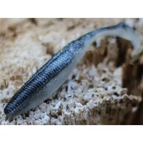   Rapture Power Shad Dual 7,5cm Black Silver Műanyag Csali 15db