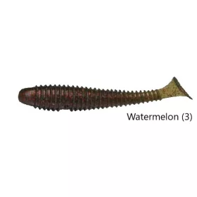   Rapture Żebrowany Swing Shad 7cm Arbuzowy Przynęta Plastikowa 12db