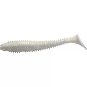   Rapture Żebrowany Swing Shad 7cm Biały Duch Przynęta Plastikowa 12db