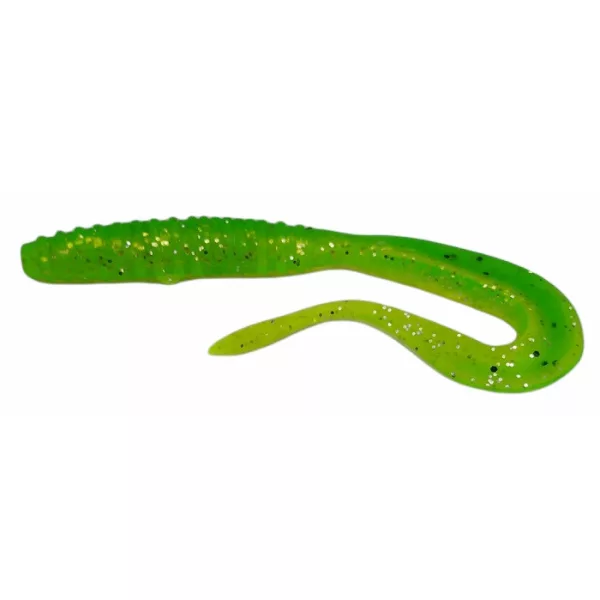 Rapture Mad Worm 8cm Neon Zielony Przynęta plastikowa 10 szt.