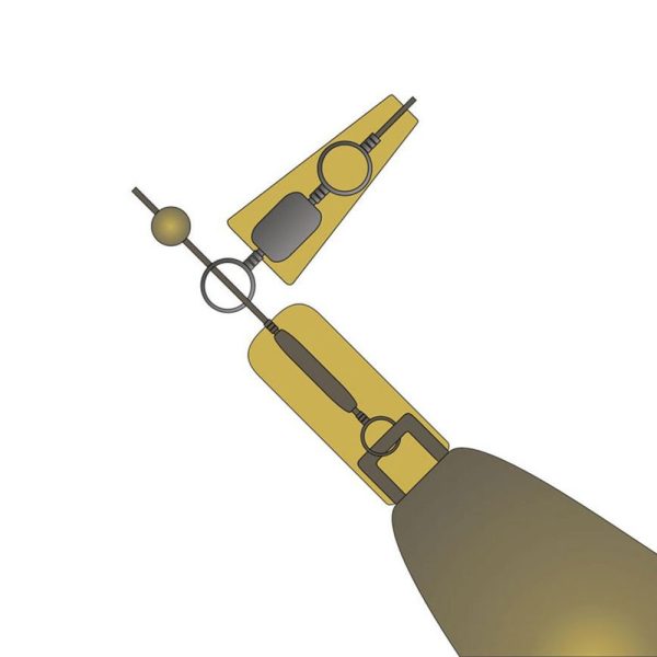 K-Karp Slide Heli Rig Zestaw helikopterowy przesuwny 3 szt.