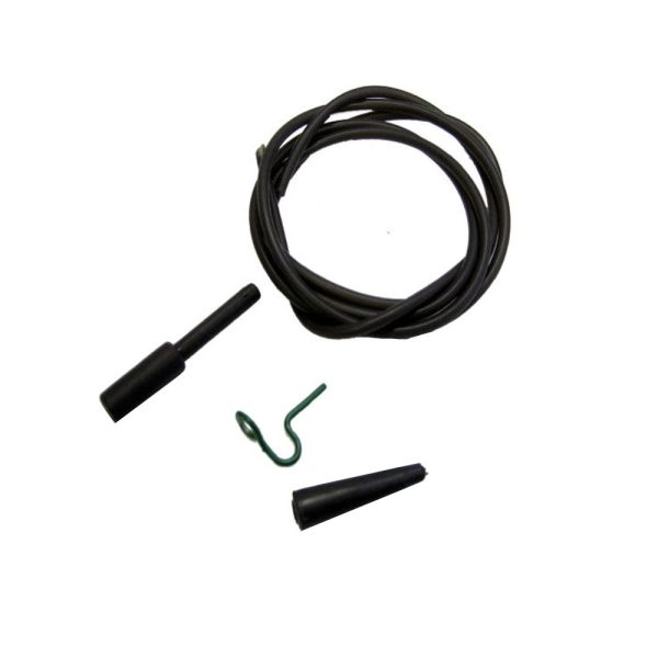 K-Karp Metal Bolt Rig Zestaw do mocowania ołowiu z metalowym klipsem 3 szt.