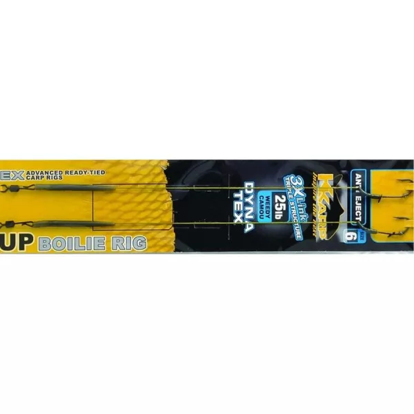K-Karp Ready Rig pop-up Boilie 04 Monofilamentowy Przypon z Haczykiem 2szt