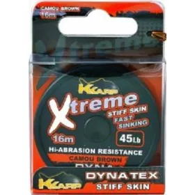 K-Karp Dyna Tex Xtreme Stiff 16m 35lb Camo Zielony Przypon