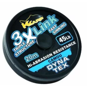 K-Karp Dyna Tex 3X-Link 20m 35lb Camou Przypon