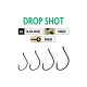 Rapture Drop Shot Worm 10 szt. 01 Dropshot Haczyk 10 szt.