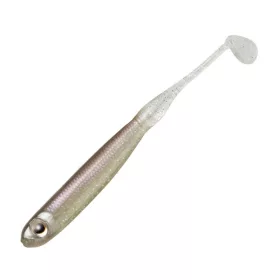   Gumowa rybka Tiemco PDL Super Tail Eco 7,6cm 01 Crystal Smelt 6szt.