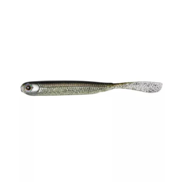 Tiemco PDL Super Livingfish 10cm 01 Crystal Smelt Gumowa rybka 6szt.