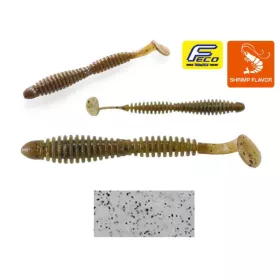   Tiemco Locoism Flexy Shad 8.9cm #161 Whitefish SP Plastic Bait 7pcs