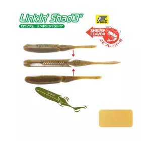 Tiemco Linkin Shad 7,6cm 231NS Plesztik Cseli 9db