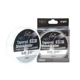  Carp Expert Neo Tapered Shock Leader Przezroczysta 0,26-0,57mm Linka Strzałowa 5x15m
