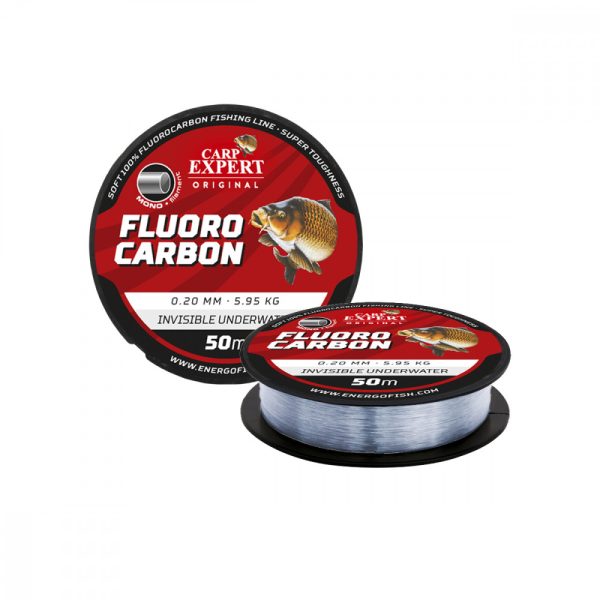 Carp Expert Fluorocarbon 0,2 50M 5,95 Przezroczysty