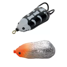   Tiemco Vajra Frog HSP-55 Hooking Special 5,5cm 16,5gr 17 Red Head/Silver Glitter Imitacja Żaby
