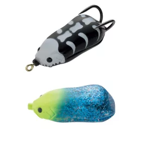   Tiemco Vajra Frog HSP-55 Hooking Special 5,5cm 16,5gr 18 Yellow Head/Blue Glitter Replika Żaby