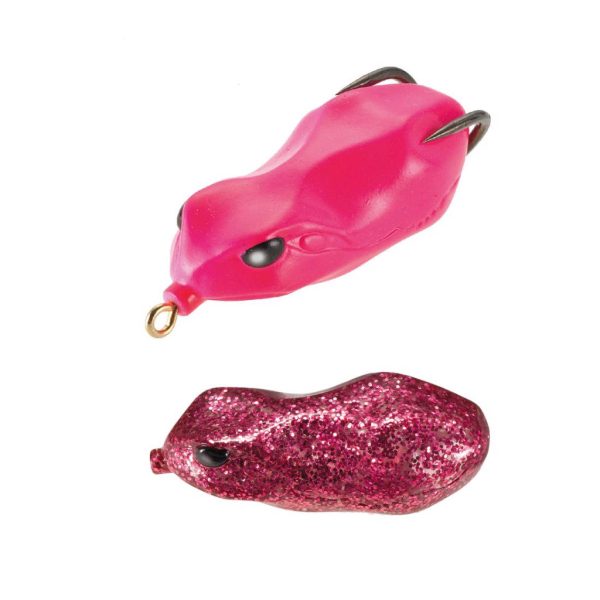 Tiemco Vajra Frog FRG-60 6cm 12 Pink Glitter Imitacja Żaby