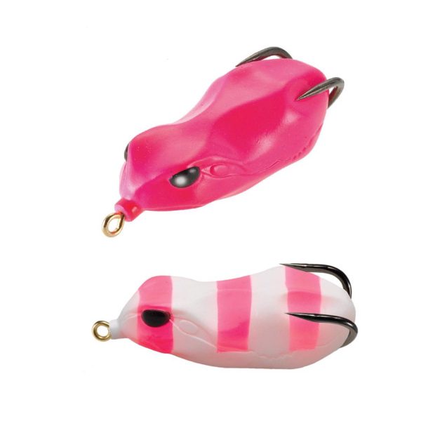 Tiemco Vajra Frog FRG-60 6cm 30 Striped Pink Imitacja Żaby