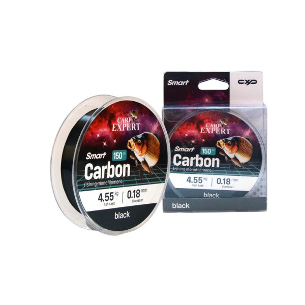 Carp Expert Smart Carbon Czarna 0,30mm Żyłka Główna Monofilamentowa 150m