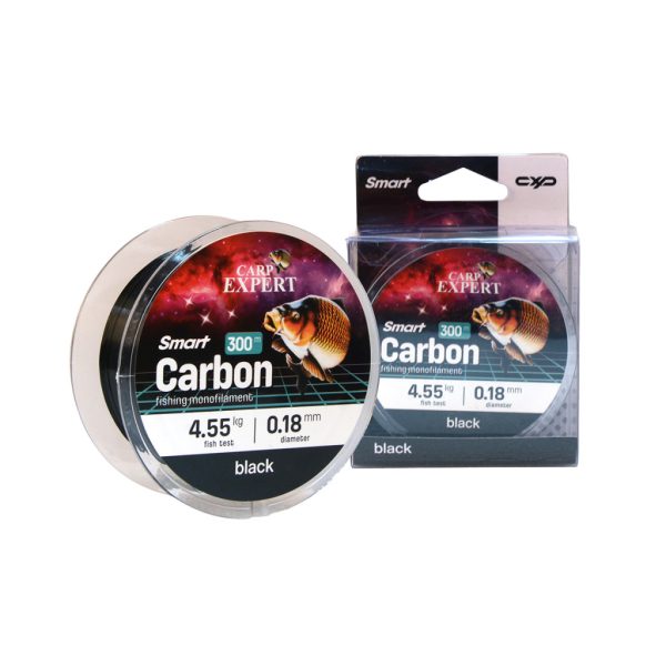 Carp Expert Smart Carbon Czarna 0,40mm Żyłka Główna Monofilamentowa 300m