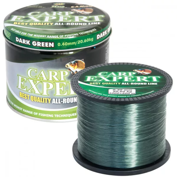 Żyłka Carp Expert Dark Green 0,27 Mm 1200M