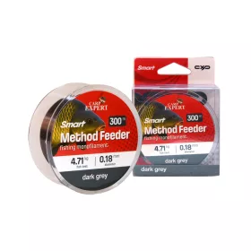   Carp Expert Smart Method Feeder Ciemnoszara 0,25mm Żyłka Główna Monofilamentowa 300m
