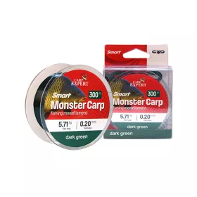   Carp Expert Smart Monster Carp Ciemnozielona 0,20mm Żyłka Monofilamentowa 300m