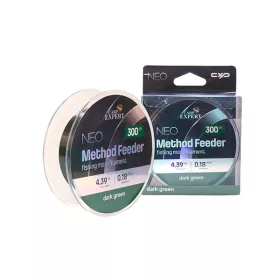   Carp Expert Neo Method Feeder Ciemnozielona 0,18mm Żyłka Główna Monofilamentowa 300m