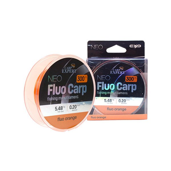 Carp Expert Neo Fluo Carp Fluo Pomarańczowy 0,20mm Żyłka Monofilamentowa Główna 300m