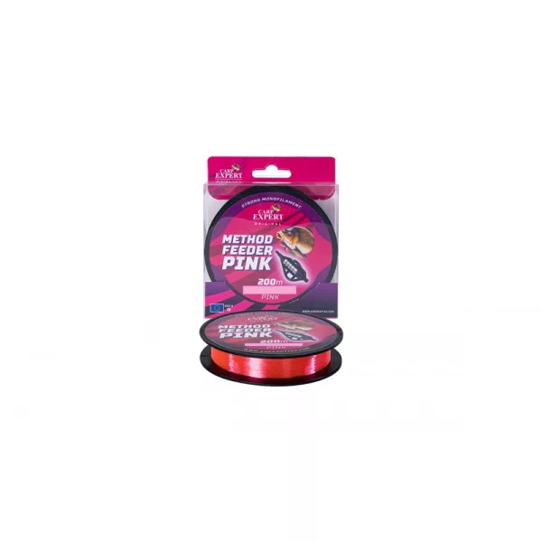 Żyłka Carp Expert Method Feeder Pink 0.25Mm 200M 9,15Kg