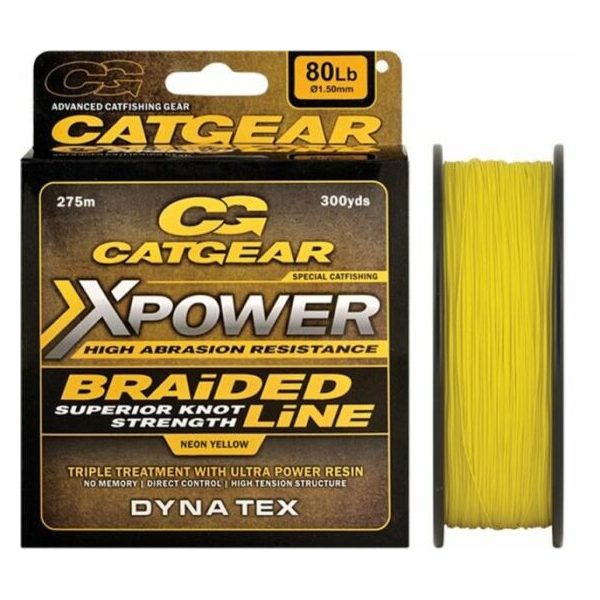 Catgear XPower Braided 275m 0,38mm Plecionka