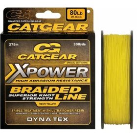 Catgear XPower Braided 275m 0,53mm Fonott Főzsinór