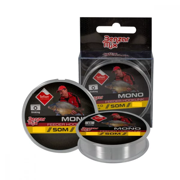 Żyłka Benzar Mono Feeder Hooklink 50M 0.20Mm