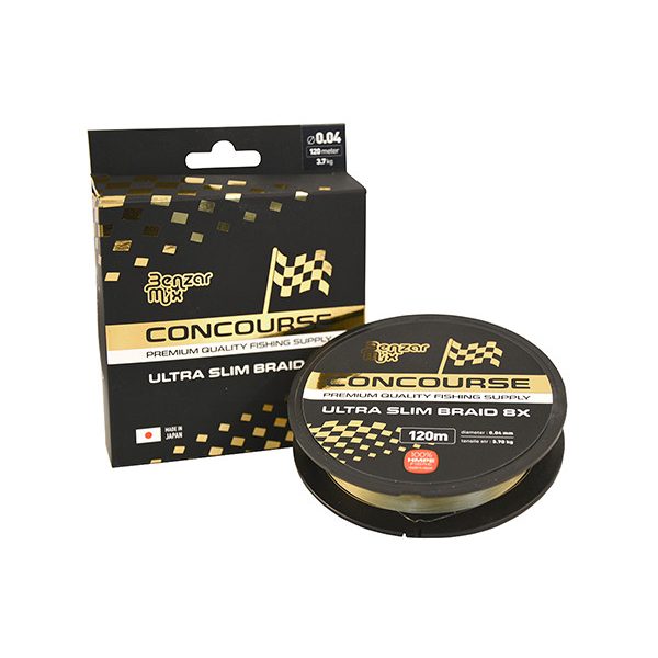 Benzár Mix Concourse Ultra Slim 8X Braid 0,12mm 120m Plecionka Główna