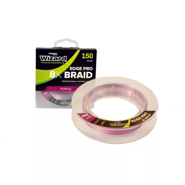 Wizard Edge Pro Violet 8X Braid 0,07mm 150m Pleciona Żyłka Główna