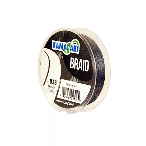 Kamasaki Braid Szary 0,10mm 100m Plecionka Główna