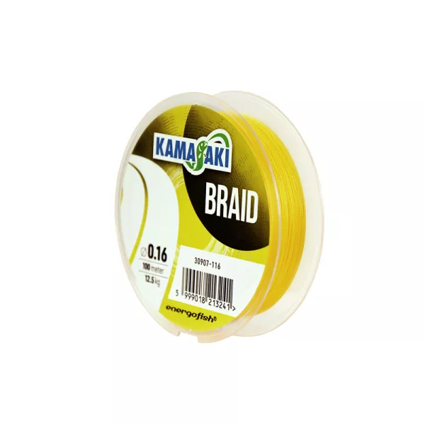 Kamasaki Braid Yellow Plecionka 0,25mm 23,6kg 100m