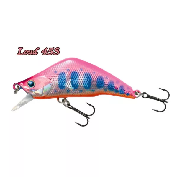 Tiemco Loud 45S 4,5cm 3,4gr 006 HG Pink Yamame Wobler
