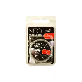   Carp Express Neo Powerlex Dark Green 15lbs Odporna na przetarcia plecionka tonąca przyponowa 10m
